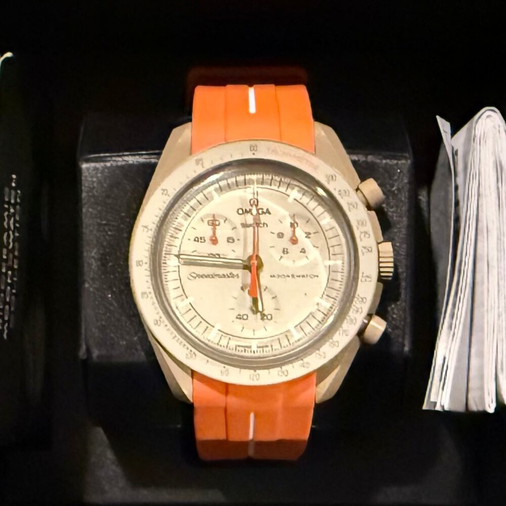 MISSION TO JUPITER - Swatch Omega Bioceramic Moon Watch